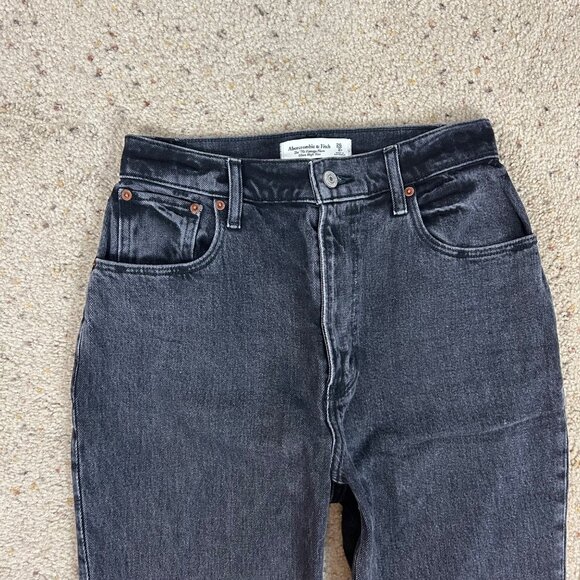 Abercrombie & Fitch 70s Vintage Flare Jeans Ultra High Rise Size 2 Women's - Picture 2 of 4